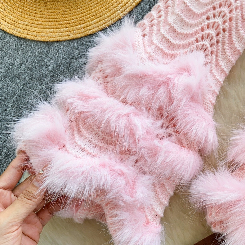 Chicago conflict knitted top KTO185 images